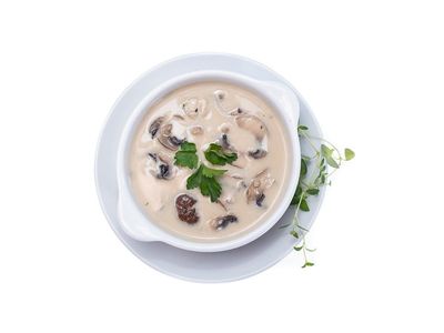 Kremalı Mantar Çorbası